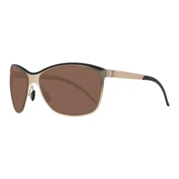 Mercedes Benz Metal Aviator Sunglasses Men's Gold