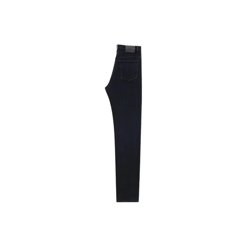 SAINT LAURENT Mid Rise Straight Leg Jeans-1