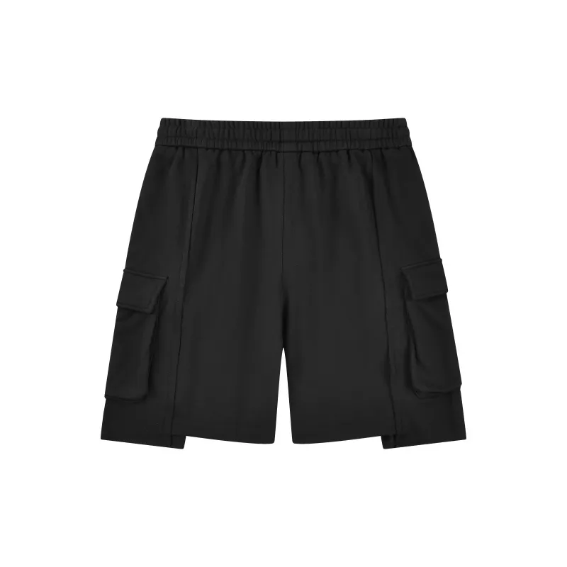 SEASUNLAND Cargo Shorts Unisex Black-1