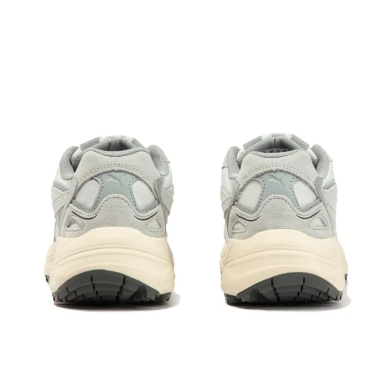 PUMA Slip Resistant Low Top Golf Shoes Unisex Gray White-3