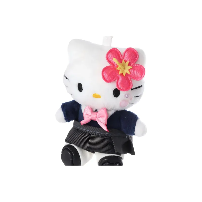 Hello Kitty JK Toy Keychain Dolls Plush Pendant 13cm High 13CM Length-1
