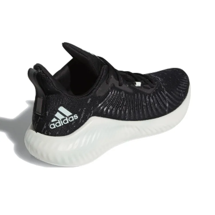 Adidas Alphabounce Run Parley M Core Black Linen Green-3