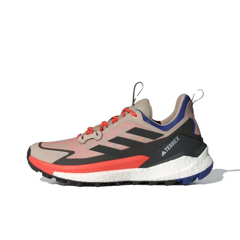 Adidas Terrex Free Hiker 2.0 Low Wonder Beige Black Semi Impact Orange Purple-0