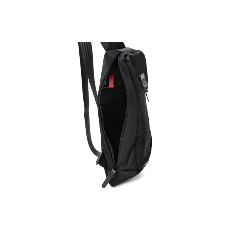 Manhattan Portage Nylon Sling Bag Small Size Men's Black-4