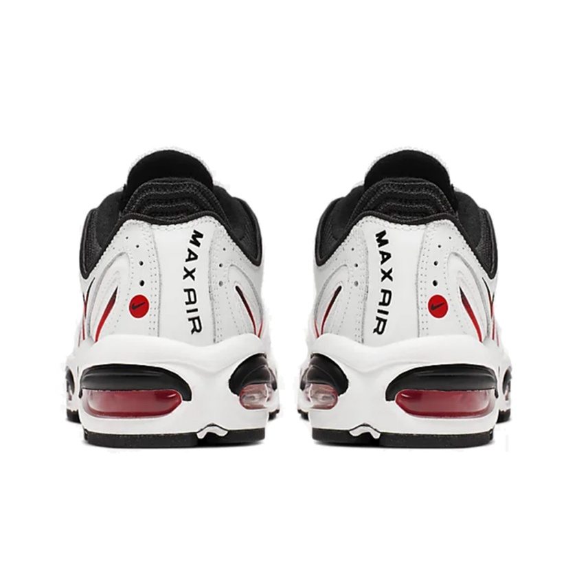 nike air max tailwind 4 white black red