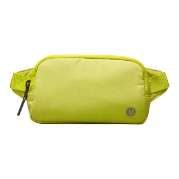 Lululemon Everywhere Nylon Shoulder Bag Crossbody Bag Fanny Pack Mini Unisex Lichen Lime & Transverse Gray