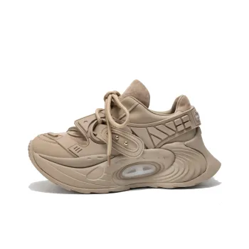 UanDi Cushioning Anti Slip And Wear Resistant Height Increasing Low Top Chunky Sneakers Women's