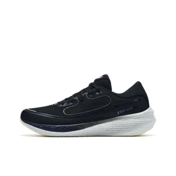 XTEP Race 360 1.0 Cushioned Slip Resistant Low Top Running Shoes Men's Black