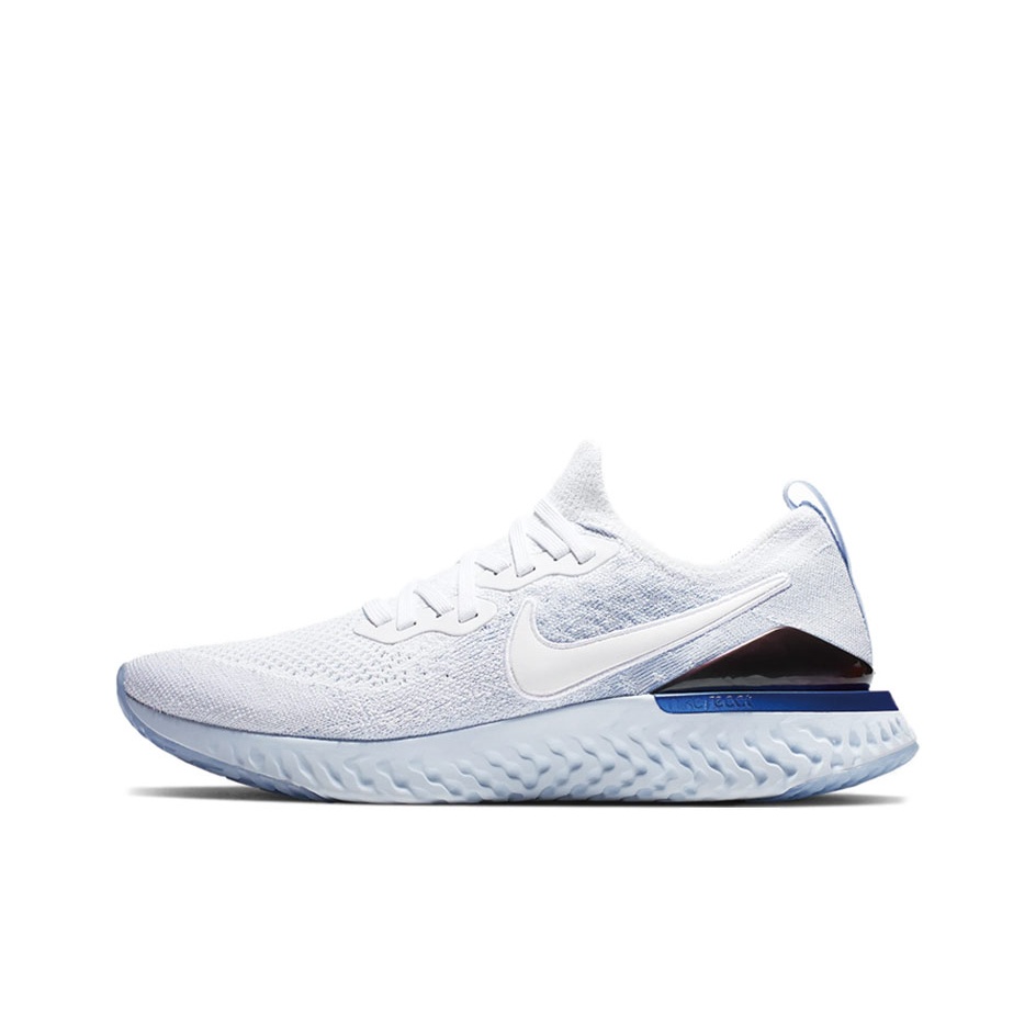 Nike epic react flyknit 2 blue grey best sale