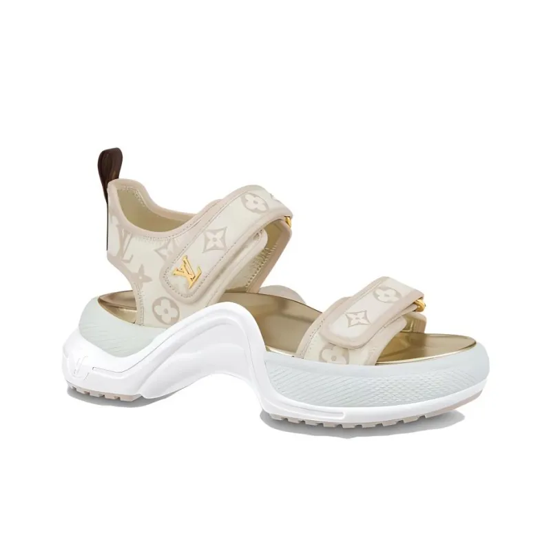 LOUIS VUITTON Archlight Beach Sandals Women's Light Umber-1