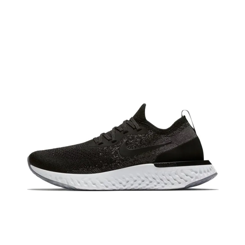 Nike Epic React Flyknit 'Black Dark Grey'-0