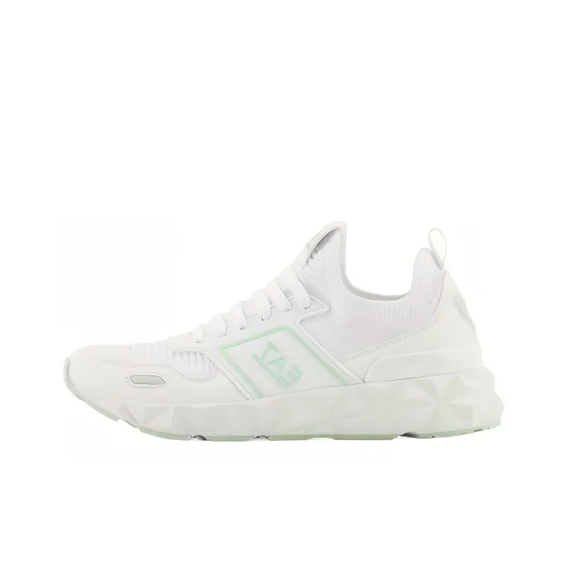 EMPORIO ARMANI EA7 Low Top Casual Shoes Unisex White-0