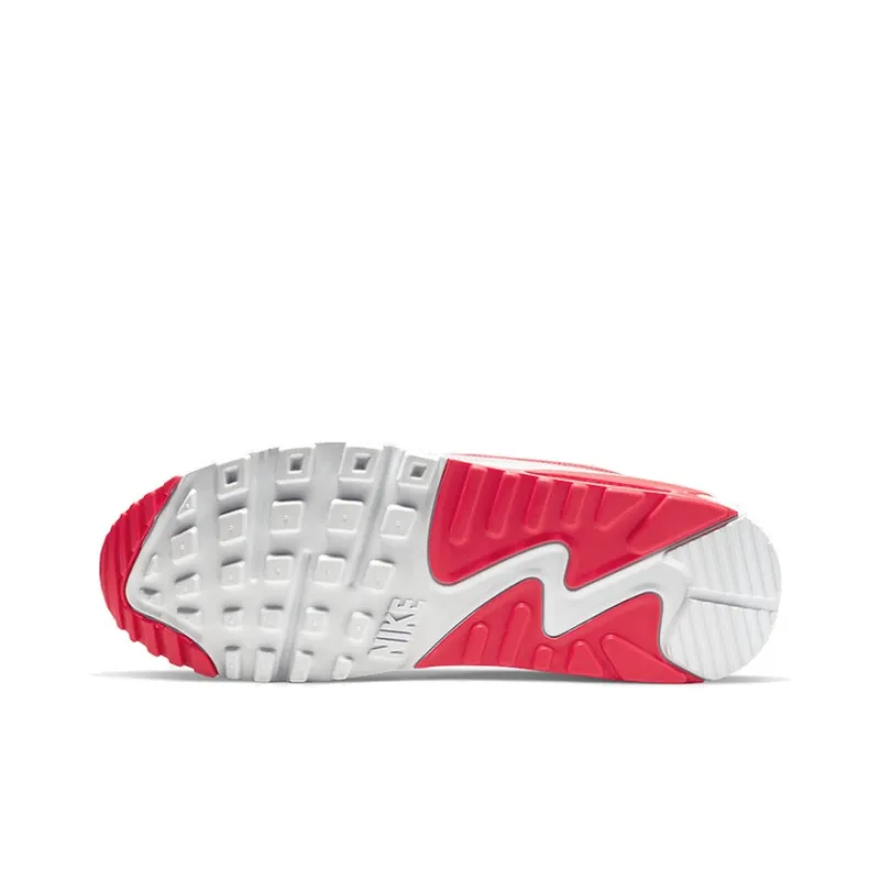 Nike Air Max 90 Undefeated White Solar Red-4