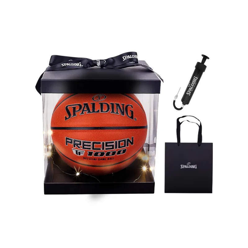 SPALDING TF Collection 77 907Y6 Microfiber Composite Basketball Brown TF 1000 Precision Size 6 Training-5