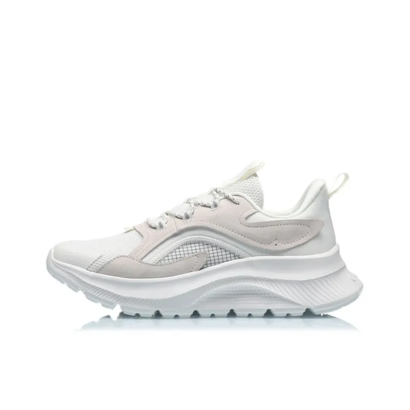 LiNing CF Shock Absorbers Slip Resistant Breathable Low Top Casual Shoes Men's-0