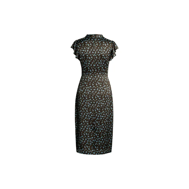 ROEYSHOUSE Short Sleeved Dress Women's Multicolor-1