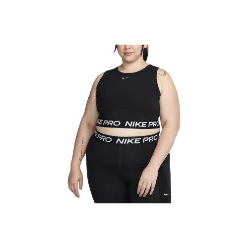 Nike PRO Tank Tops Women's Black/White