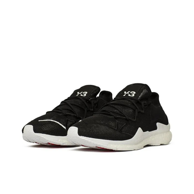Y 3 Adizero Runner Black White-2