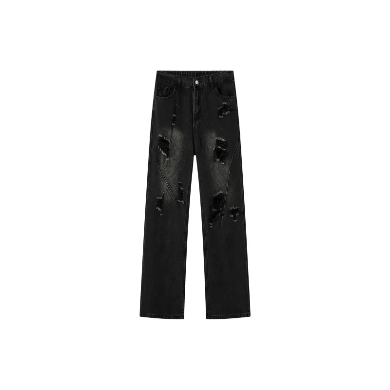 PAINT STAIN Jeans Unisex-11