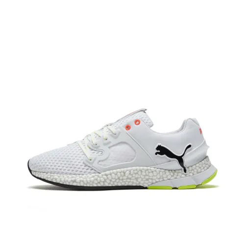 PUMA Hybrid Sky Running Shoes Men Low-Top White/Green