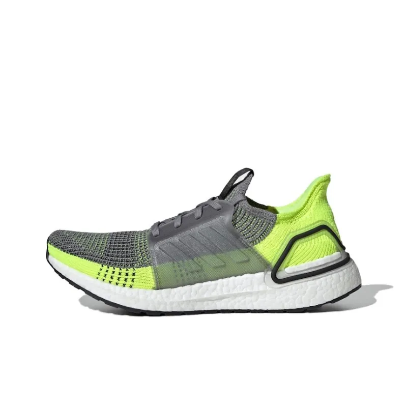 Adidas Ultra Boost 19 Grey Yellow-0