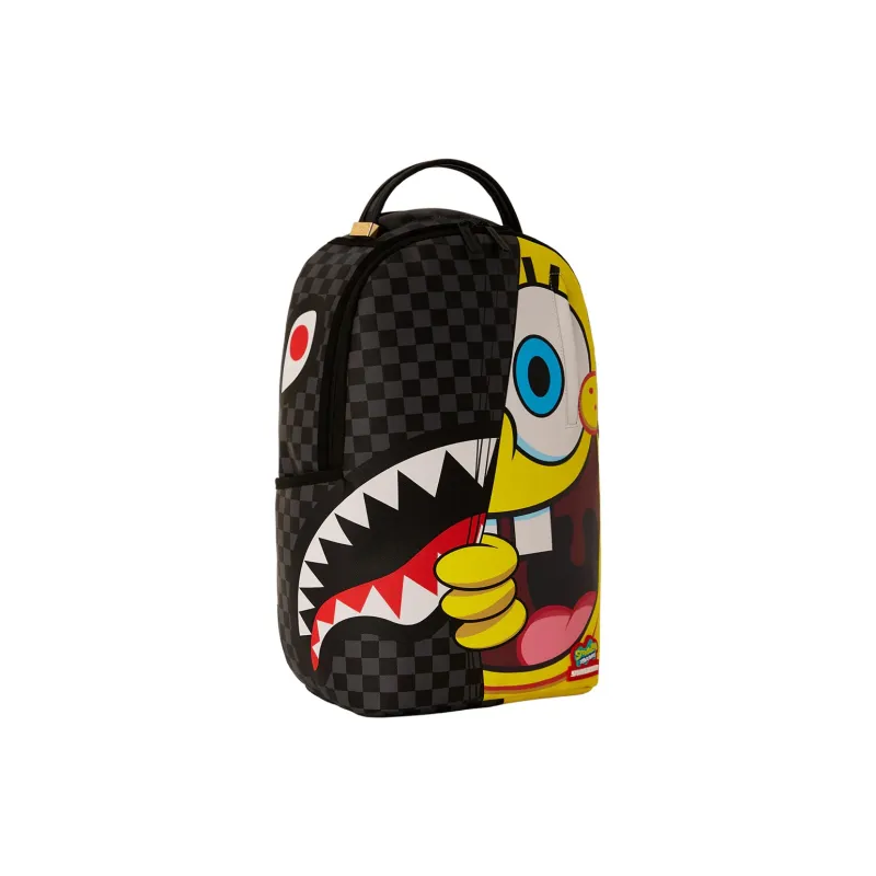 SPRAYGROUND SpongeBob, Collaboration PVC Backpack Regular Unisex Black-1