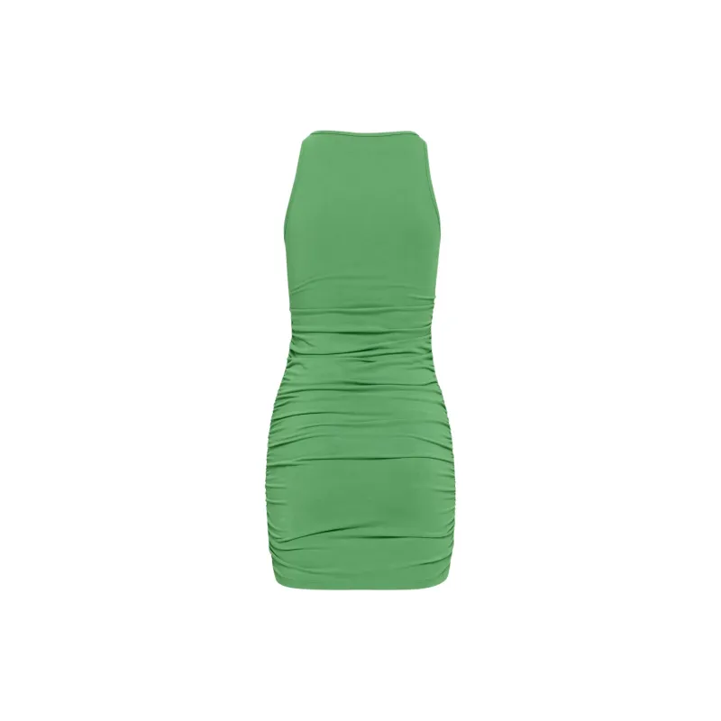 ARITZIA Tna Chill Malibu Dress Sleeveless Dress Women's Nature Green/Natural Green-1