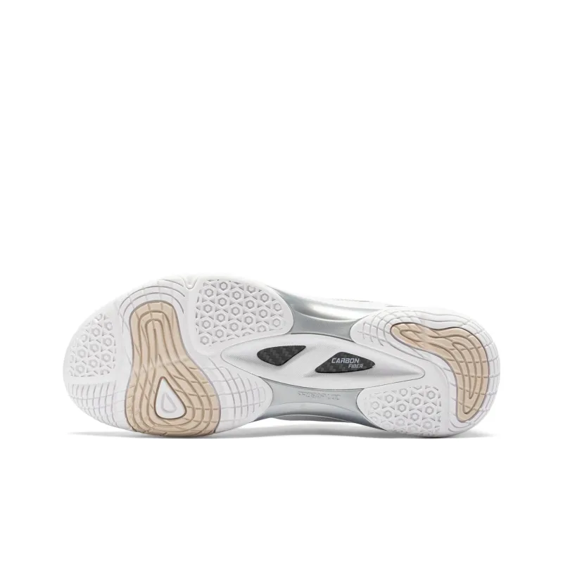 LiNing Sonic Boom EG3.0 OP Abrasion Resistant Low Top Badminton Shoes Unisex White-4