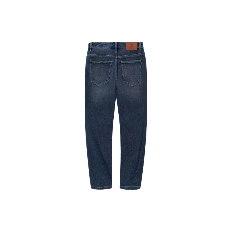 CAMEL Cone Oil Stain Resistant Washable Soft Stretch Warehouse Three Proofing Jeans Men's-1