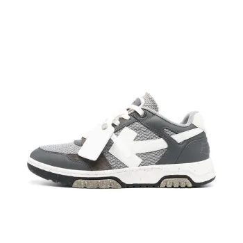 OFF WHITE Out Of Office Low Mesh Dark Grey White