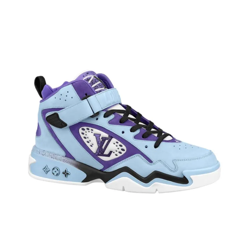 LOUIS VUITTON Trainer 2 Sneakers 'Blue'-1