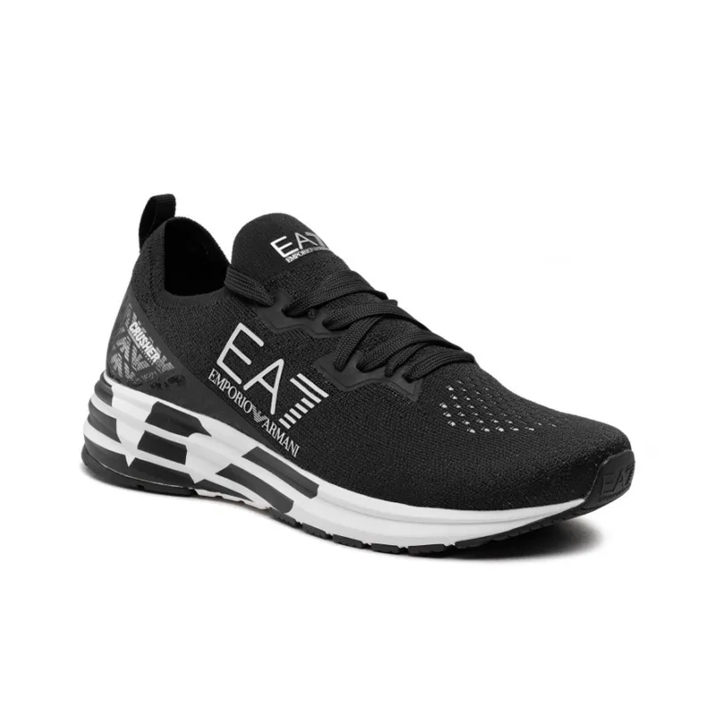 EMPORIO ARMANI EA7 Logo-Print Sneakers-1