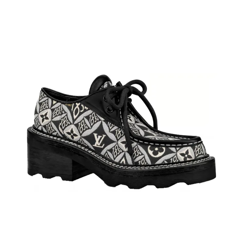 LOUIS VUITTON Lv Beaubourg Loafers 'Black' Women's-1