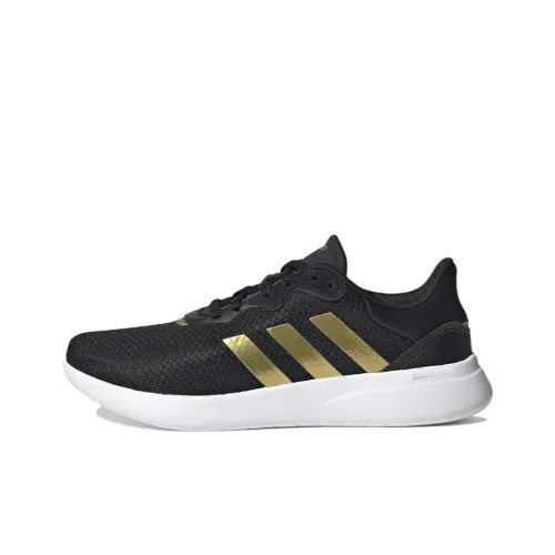 Adidas Women's QT Racer 3.0 'Black Matte Gold'