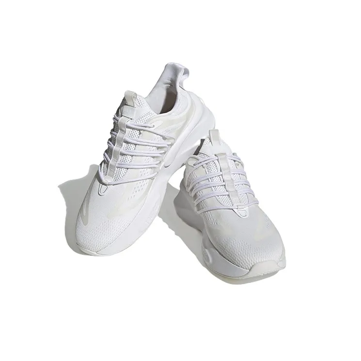 Adidas Alphaboost V1 Cloud White Core White Chalk White-2