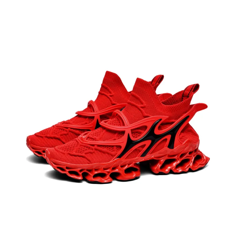 Comanier Cushioning And Breathable Mid Top Casual City Commute Sprint Long Distance Running Shoes Unisex-27