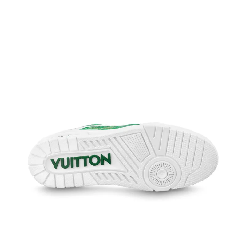 LOUIS VUITTON Trainer Colored-In Motif Green-4