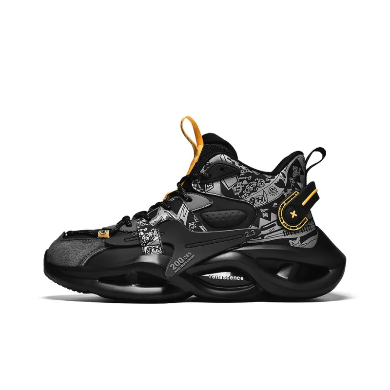 Jerden Smith Thermal Cushioning Coverage Height Increasing Breathable Waterproof Low Top Chunky Sneakers Men's-15