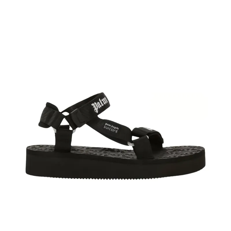 PALM ANGELS Depa Sandals X Suicoke Black-1