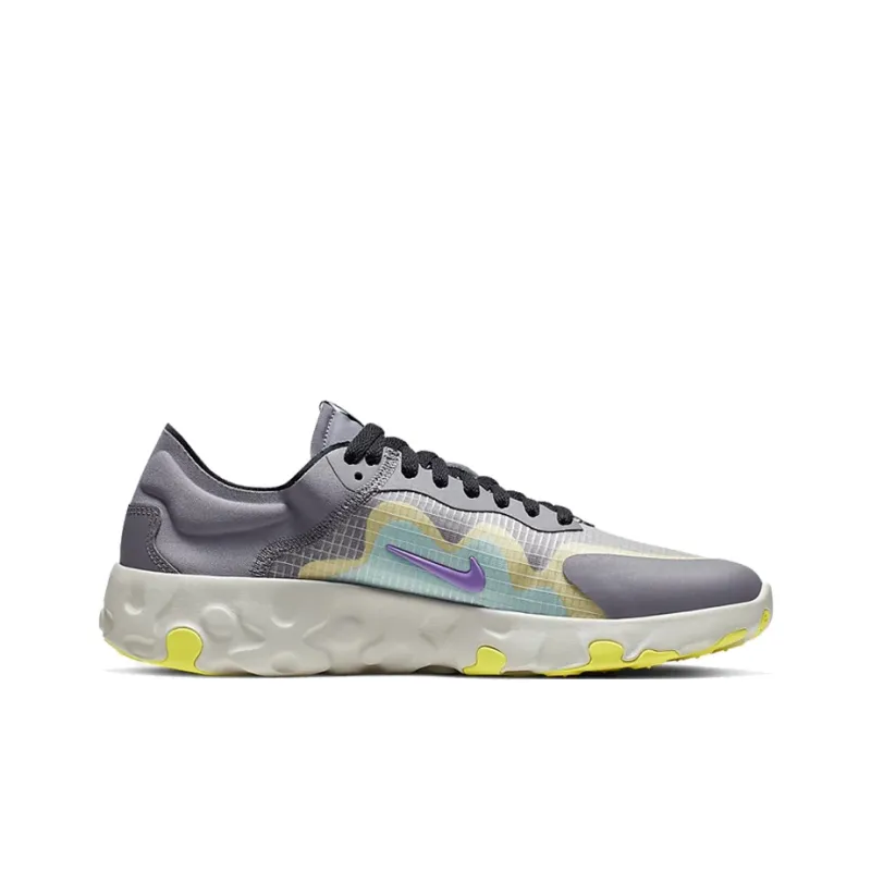 Nike Renew Lucent 'Gunsmoke Dynamic Yellow'-1