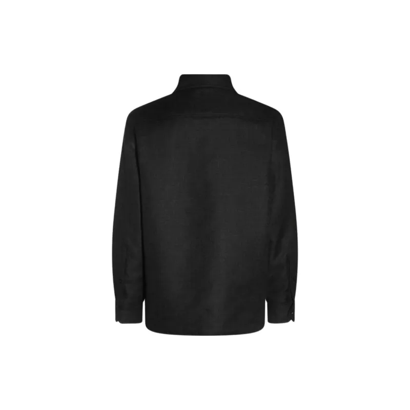 Valentino Logo Plaque Long Sleeved Jacket-1