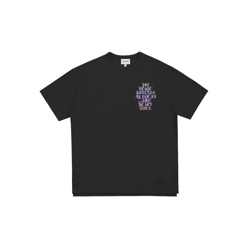 LUSHISI T Shirts Unisex Black-1
