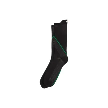 LACOSTE Mid Calf Socks Men's 1 Pack Black