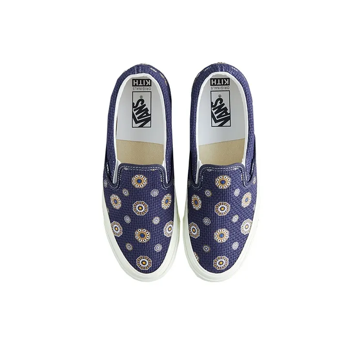 Vans Og Classic Slip On Lx Kith For Vault Medallion-3