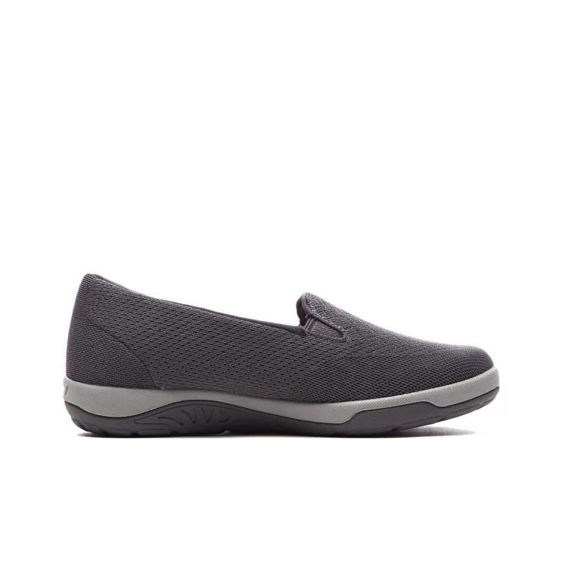 Skechers Arch Fit Reggae Cup Rivers Breathable Lightweight Cushioning Low-Top Casual Shoes Women's Gray-1