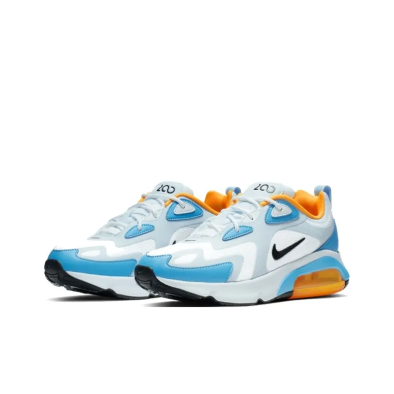 Nike Air Max 200 White University Blue Women's-2