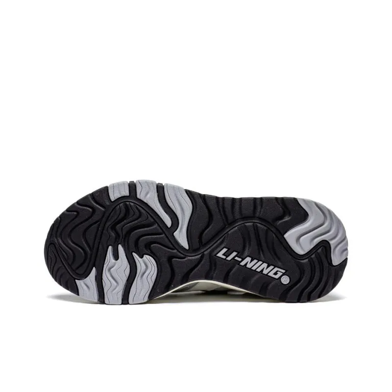 LiNing 001 Mountain Sea Anti Slip Wear Resistant Low Top Sports Casual Shoes Women's River Stone Gray-6