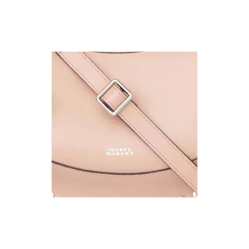 ISABEL MARANT Oskan Moon Stud Detailed Shoulder Bag-3