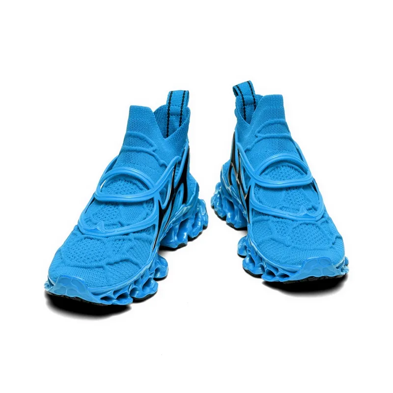 Comanier Cushioning And Breathable Mid Top Casual City Commute Sprint Long Distance Running Shoes Unisex-35
