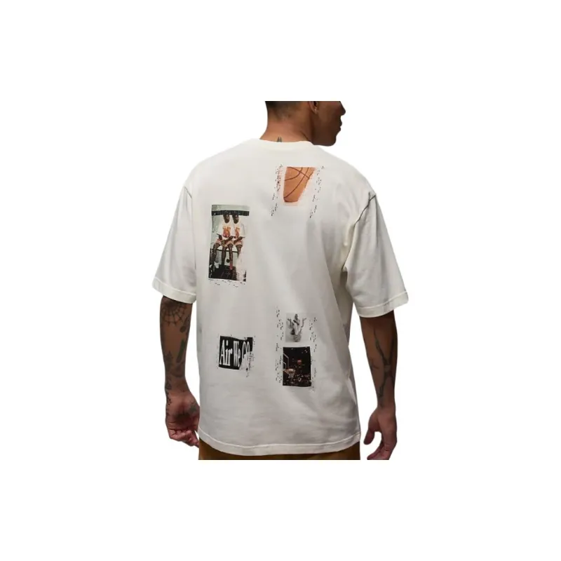 Jordan Flight Heritage T-Shirt Men's Sail-1